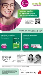 Aktueller mea - meine apotheke Apotheken Prospekt in Neuhausen und Umgebung, "Unsere August-Angebote" mit 4 Seiten, 01.08.2025 - 31.08.2025