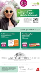 mea - meine apotheke Prospekt für Fellbach mit 4 Seiten mea - meine apotheke Prospekt für Fellbach: "Unsere Juli-Angebote", 4 Seiten, 01.07.2025 - 31.07.2025