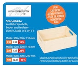 Stapelkiste 300 x 200 x 110 mm von Allgäuer Werkstätten im aktuellen V-Markt Prospekt für 3,99 €