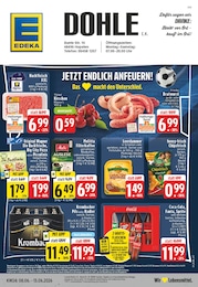 Aktueller EDEKA Prospekt, "Aktuelle Angebote", mit Angeboten der Woche, gültig von 08.06.2026 bis 08.06.2026