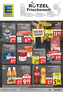 EDEKA Prospekt der Woche "Aktuelle Angebote" Seite 1, 19.01.2026 bis 24.01.2026 für Remscheid Aktueller EDEKA Prospekt "Aktuelle Angebote" Seite 1 von 26 Seiten für Remscheid