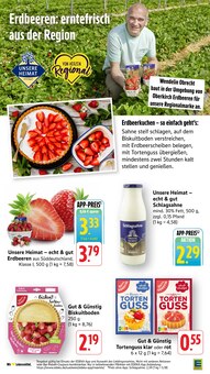 Erdbeeren im EDEKA Prospekt "Aktuelle Angebote" mit 60 Seiten (Pforzheim)