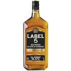 Blended Scotch Whisky - LABEL 5 en promo chez Carrefour Market Orange à 17,80 €