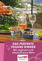 kaufDA Magazin Weitere Geschäfte Prospekt der aktuellen Woche mit 1 Seite, gültig von 13.01.2025 bis 26.01.2025, in Dießen und Umgebung Aktueller kaufDA Magazin Weitere Geschäfte Prospekt in Dießen und Umgebung, "Vegan Wine Pairing" mit 1 Seite, 13.01.2025 - 26.01.2025