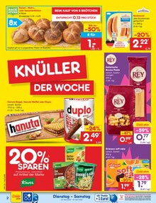 Brötchen im aktuellen Netto Marken-Discount Prospekt (Rostock) Brötchen im Netto Marken-Discount Prospekt "Aktuelle Angebote" mit 56 Seiten (Rostock)
