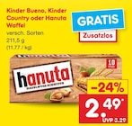 Kinder Bueno für 2,49 € bei Netto Marken-Discount im Angebot Kinder Bueno im aktuellen Netto Marken-Discount Prospekt