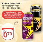 Aktuelles Energy Drink Angebot bei GLOBUS in Landau (Pfalz) ab 0,79 €