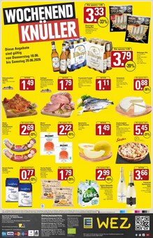 Bitburger im aktuellen WEZ Prospekt (Minden) Bitburger im WEZ Prospekt "Die WEZette" mit 18 Seiten (Minden)