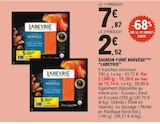 Saumon Fumé Norvège - LABEYRIE en promo à 2,52 € chez E.Leclerc Saumon Fumé Norvège - LABEYRIE dans le catalogue E.Leclerc