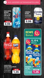 Corona Extra Angebot im aktuellen REWE Prospekt auf Seite 22