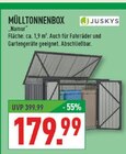 MÜLLTONNENBOX im Angebot bei Marktkauf in Menden MÜLLTONNENBOX Angebote von JUSKYS bei Marktkauf Menden für 179,99 €