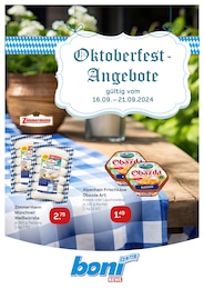 boni Center Prospekt für Hagen (Stadt der FernUniversität): "Oktoberfest-Angebote", 8 Seiten, 16.09.2024 - 21.09.2024