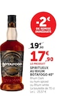 Spiritueux au rhum 40° - BOTAFOGO - Super U à Tours Spiritueux au rhum 40° - BOTAFOGO en promo chez Super U Tours à 17,90 €