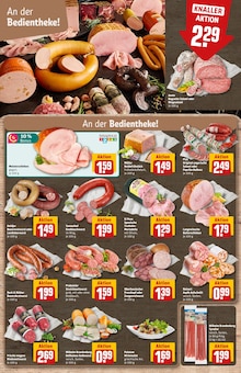 Mettwurst im aktuellen REWE Prospekt (Frankfurt (Main)) Mettwurst im REWE Prospekt "Dein Markt" mit 30 Seiten (Frankfurt (Main))