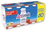 Lait fermenté à boire - Actimel en promo chez Super U Issy-les-Moulineaux à 1,40 €