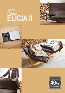 Couch im Polstermöbel Fischer Prospekt "Koinor" mit 24 Seiten (Regensburg)