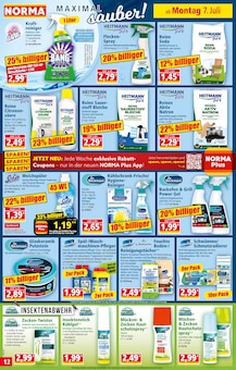 Norma Prospekt der aktuellen Woche, gültig von 07.07.2025 bis 12.07.2025 Aktueller Norma Prospekt "Mehr fürs Geld" mit 19 Seiten