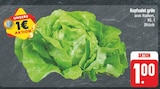 Kopfsalat grün bei EDEKA im Nürnberg Prospekt für 1,00 €