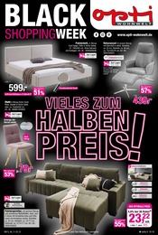 Opti-Wohnwelt Prospekt "Black Shopping Week" für Cloppenburg, 20 Seiten, 10.11.2023 - 02.12.2023 Opti-Wohnwelt Prospekt "Black Shopping Week" für Cloppenburg, 20 Seiten, 10.11.2023 - 02.12.2023