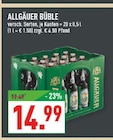Aktuelle Bier Angebote bei Marktkauf in Dülmen Aktuelles BÜBLE Angebot bei Marktkauf in Dülmen ab 14,99 €
