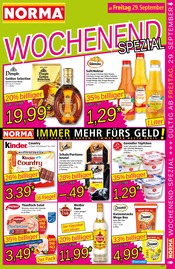 Ferrero kinder Angebote im Prospekt "Mehr fürs Geld" von Norma auf Seite 15