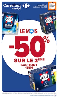 Catalogue Carrefour Market à Fraize cette semaine, valable du 26/05/2026 au 07/06/2026 Prospectus Carrefour Market à Fraize, "CARREFOUR MARKET", 52 pages de promos valables du 26/05/2026 au 07/06/2026
