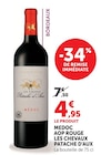 Promo Bordeaux AOP rouge à 4,95 € dans le catalogue Hyper U à Saint-Avé