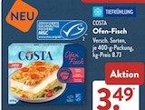 Ofen-Fisch im ALDI SÜD Prospekt Ofen-Fisch von COSTA im aktuellen ALDI SÜD Prospekt für 3,49 €