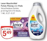Aktuelles Waschmittel Pulver Angebot bei GLOBUS in Duisburg ab 5,49 €