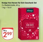 Von Herzen für Dich Geschenk-Set Angebote von Kneipp bei GLOBUS Mannheim für 2,99 €
