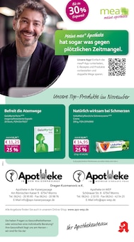 Aktueller mea - meine apotheke Prospekt "Unsere November-Angebote" Seite 1 von 4 Seiten für Worms