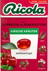 Bonbon, Kirsche Kräuter, zuckerfrei, in der Taschenbox Angebote von Ricola bei dm-drogerie markt Wiesbaden für 1,65 €