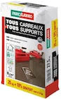 Promo Colle(d) tous carreaux, tous supports Parexlanko gris 25 kg + 10% gratuit à 19,95 € dans le catalogue Castorama à La Seyne-sur-Mer