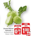 Kohlrabi im Angebot bei EDEKA in Pforzheim Kohlrabi Angebote von Unsere Heimat bei EDEKA Pforzheim für 0,79 €