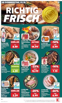 Grillfleisch im Kaufland Prospekt "Hier bin ich richtig" mit 76 Seiten (Dresden)