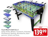 Tisch MULTI FUN 10 in 1 Angebote bei E center Heidenheim für 139,99 €