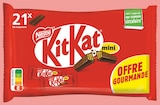 Minis barres chocolatées - KIT KAT NESTLE en promo chez Intermarché Minis barres chocolatées - KIT KAT NESTLE dans le catalogue Intermarché