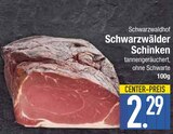 Schwarzwälder Schinken im EDEKA Prospekt Schwarzwälder Schinken von Schwarzwaldhof im aktuellen EDEKA Prospekt für 2,29 €