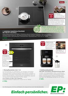 Kaffee im EP: Prospekt "MIELE HAUSGERÄTE -effizient und langlebig-" mit 12 Seiten (Filderstadt)