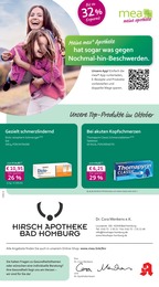 mea - meine apotheke Prospekt für Bad Homburg: "Unsere Oktober-Angebote", 4 Seiten, 01.10.2025 - 31.10.2025