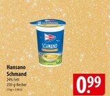 Hansano Schmand Angebote bei famila Nordost Gifhorn für 0,99 €