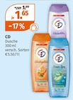 Dusche im Angebot bei Müller in Maintal Dusche Angebote von CD bei Müller Maintal für 1,65 €