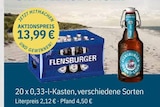 Getränkewelt Ratingen - Flensburger Angebot im Prospekt Flensburger bei Getränkewelt im Ratingen Prospekt für 13,99 €