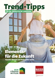 Bauzentrum Mayer Prospekt für Großmehring: "Trend-Tipps für die energetische Sanierung", 20 Seiten, 26.06.2026 - 05.07.2026
