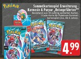 Sammelkartenspiel Erweiterung - Karmesin & Purpur Reisegefährten Angebote von Pokémon bei EDEKA Nordhorn für 4,99 €