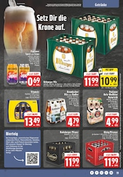 König Pilsener im EDEKA Prospekt in Herne Aktueller EDEKA Prospekt mit König Pilsener, "Aktuelle Angebote", Seite 19