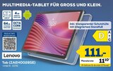 EURONICS Arnsberg - Tab (ZAEH0028SE) Angebot im Prospekt Tab (ZAEH0028SE) bei EURONICS im Arnsberg Prospekt für 111,00 €