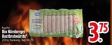 Bio Nürnberger Rostbratwürste von Kupfer im aktuellen EDEKA Prospekt für 3,75 €
