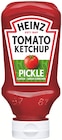Tomato Ketchup Pickle - Heinz - Colruyt à Villeurbanne Tomato Ketchup Pickle - Heinz en promo chez Colruyt Villeurbanne à 1,23 €