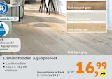 Laminatboden Aquaprotect Angebote bei Globus-Baumarkt Stralsund für 16,99 €